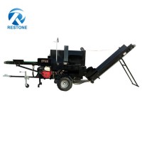 15HP Diameter 480mm Log Splitter Firewood Processor with Lifter and Conveyor