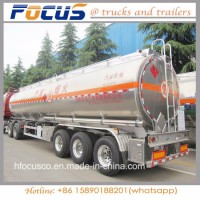 Triple Axles 42  000 Gallon Aluminum Oil Fuel Storage Tanker