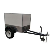 Single Axle Small Box Trailers Rust Free