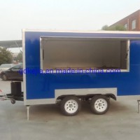 Australian Standard Mobile Street Fast Food Vending Trailer Food Truck Trailer