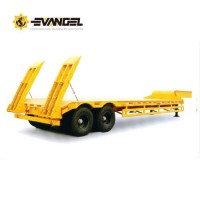 Cimc 40FT 3axles Flatbed Semi-Trailer for Container Price