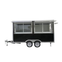 Container Fast Food Kiosk Outdoor Vintage Food Carts Mobile Trailers Small Citroen Hy Vending Food T