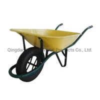 Heavy Duty Garden Builders Plastic Wheelbarrow