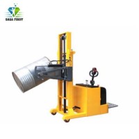 420kg Capacity Electric Hydraulic Oil Drum Pallet Stacker Lifter