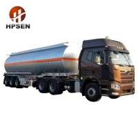 Multi Compartments Aluminum Stainless Steel Oil Tanker Semi Trailer