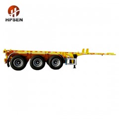 New Shipping Container Used Trailers for Tractors/ Platform and Skeleton Semi Trailer图1