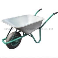 Russian Ukraine Market Galvanized Metal Tray Extra Stronger Wheelbarrow Wb6400