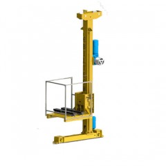 High Efficiency Automatic Stacker Crane for Retrieval Pallet Racking Asrs Rack System图1