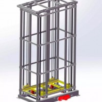 Level-Shifting Elevator for Warehouse Automatic Racking System