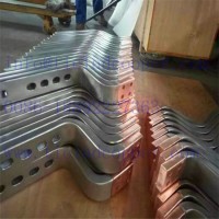 Metallurgical Bond Ti Clad Copper Bus Bar Electrode for Electrowinning