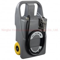 100L Portable Diesel Tank for Fuel Transfer with Manuel Nozzle Electric Pump