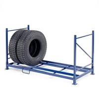 Heavy Duty Metal Foldable Storage Rack for Tyre