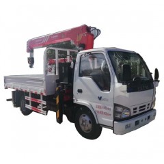 Japan Isuzu 600p Small Truck Mounted Hydraulic Truck Crane 2tons 3.2tons图1