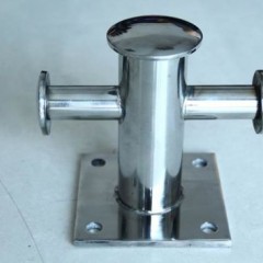 304 Stainless Steel Cross Bollard图1