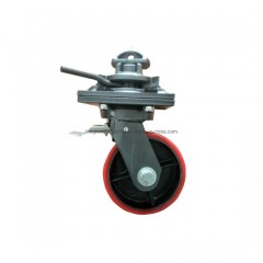 Easy Lock 2 Ton ISO Shipping Container Caster Wheel图1