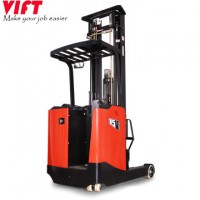 Shanghai Vift Hot Selling Cqd15 Electric Forklift Electric Reach Truck for Narrow Aisle