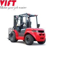 3 Ton Rough Terrain Forklift with 5 M Lifting Height Rough Terrain Forklift