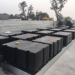 Customized Black Floating Pontoon Block图1