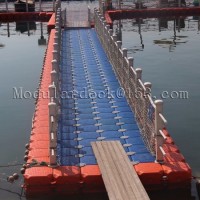 Plastic HDPE Floating Pontoon Walkway Bridge for Sale