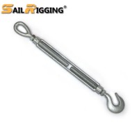 Heavy Duty Us Type Drop Forged Galvanized Steel Wire Rope Turnbuckle