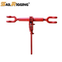 Red Painted Forged Ratchet Turnbuckle Load Binders with Jaw