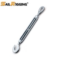 Heavy Duty Carbon Steel Drop Forged Galvanized Us Type Wire Rope Turnbuckle