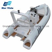 Ce 4.8m Rib 480 Hypalon Rigid Inflatable Boat Cabin China Rib Boats for Sale