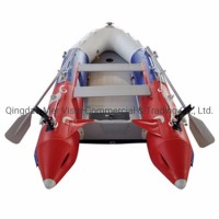 Ce China 3.3m PVC Folding Speed Rugged Inflatable Rowing Boat Dinghy for Sale