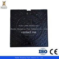 OEM/ODM Heavy Duty Municipal Square Cast Ductile Iron Manhole Cover with Lock and Factory Price