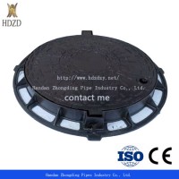 Factory Price Square and Round Sewer Coverductile Cast Iron Manhole Cover and Frame with Lock