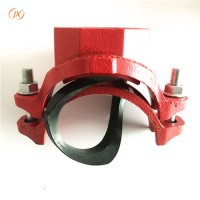 Customized Ductile Iron Grooved Pipe Mechanical Tee Fittings