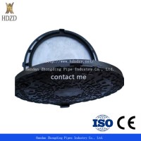 Ductile Iron Heavy Duty Round Manhole Cover with Link