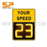 Car Alarms Swing Solar LED Radar Speed Signs Meter China Speed Control Limit Remove Detector Display