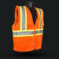 High Visibility Vest with ANSI107 Safety Gear