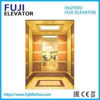 FUJI Brand 1050kg 14 Persons 1.0m/S Luxury Decoration Villa Elevator Residential Cheap Passenger Ele