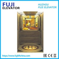 FUJI Brand 1350kg 18 Persons 2.5m/S Luxury Decoration Lifts Villa Elevator Residential Cheap Passeng