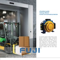 FUJI Gearless Goods Elevator Freight Elevator for Sale