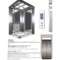 Mirror Stainless Steel Small Home/Villa Elevators for 5 Persons