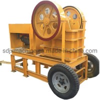 Diesel Small Portable Stone Crushers PE150*250 Jaw Crusher