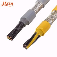 Trvvp-2 Power Drag Chain Cable High Flexible Wire Multi Bare Copper Conductor Shield Cable PVC Jacke