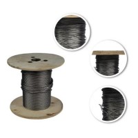 Dia 16mm 6*19+FC Bright Ungalvanized Steel Wire Rope for Hoisting