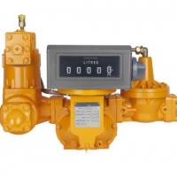 Solid Quality M-Series LC Diesel Fuel LPG Flow Meter with Valve