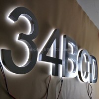 3D Chain Brand Store Halolit Customized Letter Sign