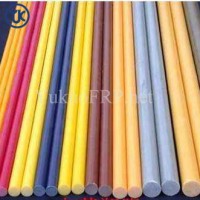 FRP Fiber Glass Pultrusion Profile  FRP Rod  GRP Glass Fiber Can Be Customized