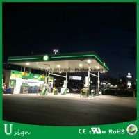 Customized Metal Roof Canopy for Gas Station