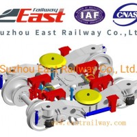 Railway Trailer Bogie for Passenger Car/Emu/Lrt/Metro/Urban Car