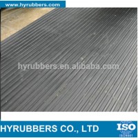 Anti Slip Fine Ribbed Sheet/ Corrugated Rubber Mat