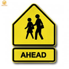 Reflective Traffic Warning Sign Custom Design Sign Road Safety Sign图1