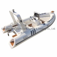 Ce 480 Hypalon Inflatable Fiberglass Rigid Fishing Boat Yacht