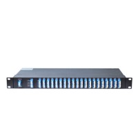 3.0dB Typical Il Advanced Aawg Gaussian Technology 40CH DWDM Mux/Demux